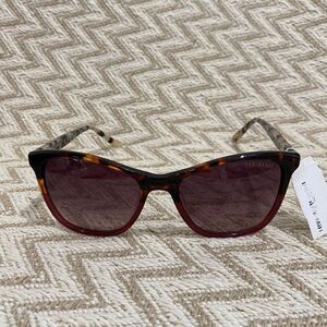Ted Baker Women's 55mm Square Cat Eye Sunglasses Tortoise NEW